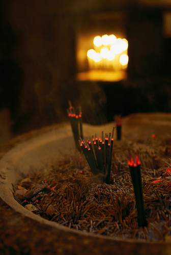 Incense by JanneM on Flickr